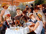 The Boating Party Lunch I by Pierre Auguste Renoir
